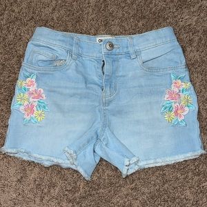 Girls denim shorts